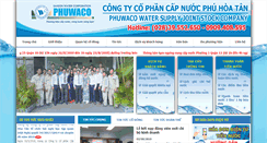 Desktop Screenshot of phuwaco.com.vn